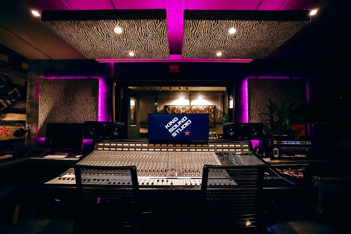 King Sound Studio KSS Control Room and Console Recording Studio